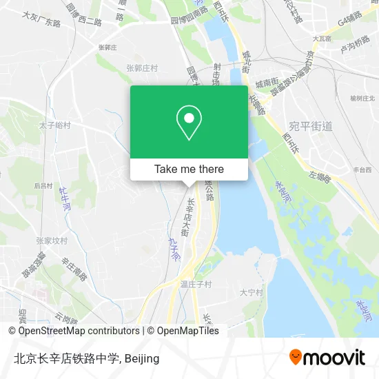 北京长辛店铁路中学 map