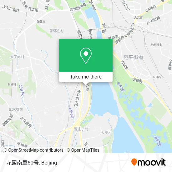 花园南里50号 map