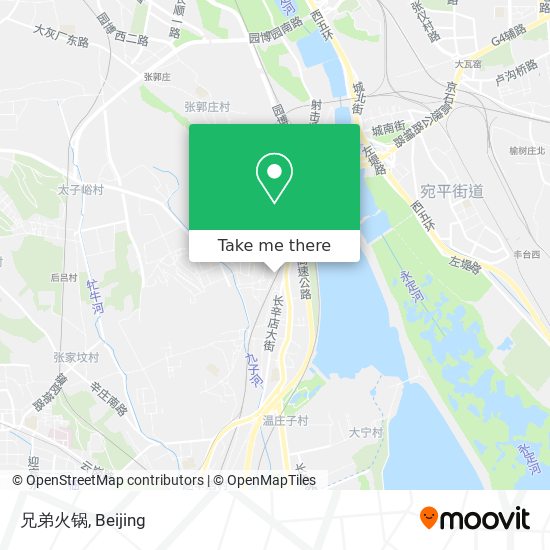 兄弟火锅 map