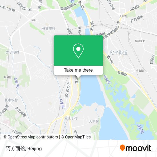 阿芳面馆 map