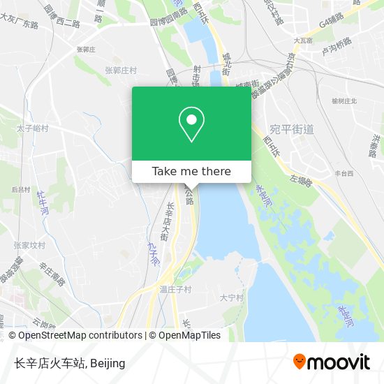 长辛店火车站 map