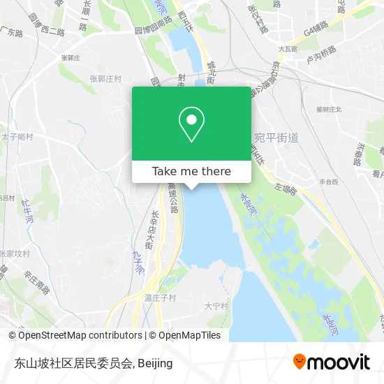 东山坡社区居民委员会 map