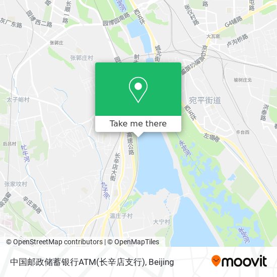中国邮政储蓄银行ATM(长辛店支行) map