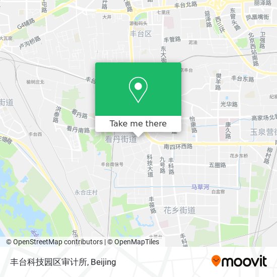 丰台科技园区审计所 map