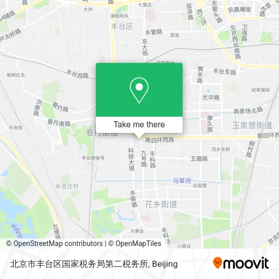 北京市丰台区国家税务局第二税务所 map