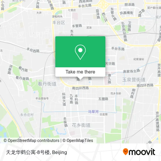 天龙华鹤公寓-8号楼 map