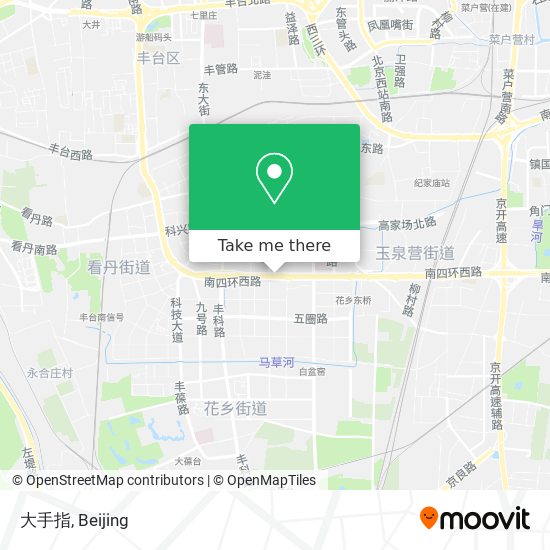 大手指 map
