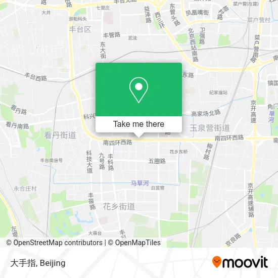大手指 map