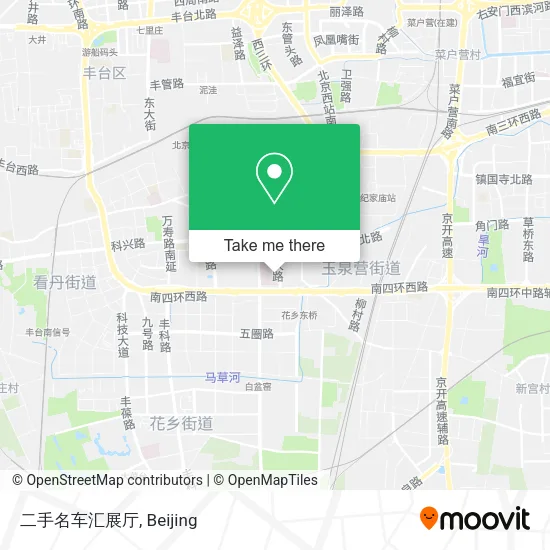 二手名车汇展厅 map