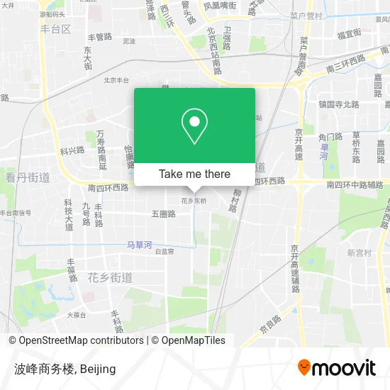 波峰商务楼 map