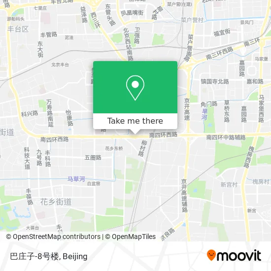 巴庄子-8号楼 map