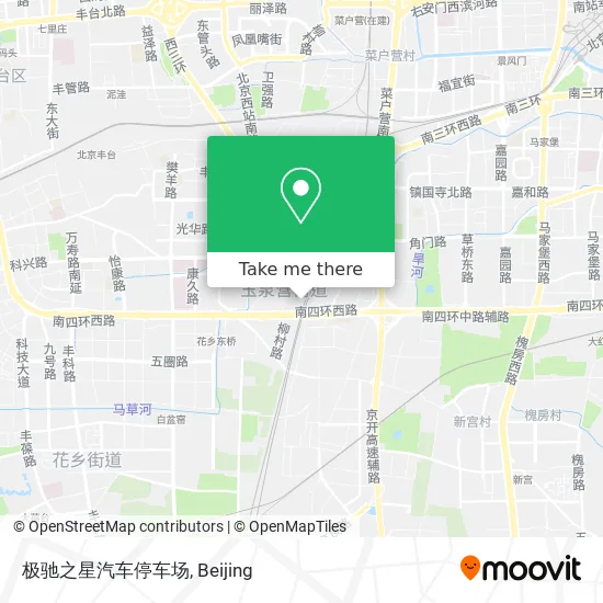 极驰之星汽车停车场 map