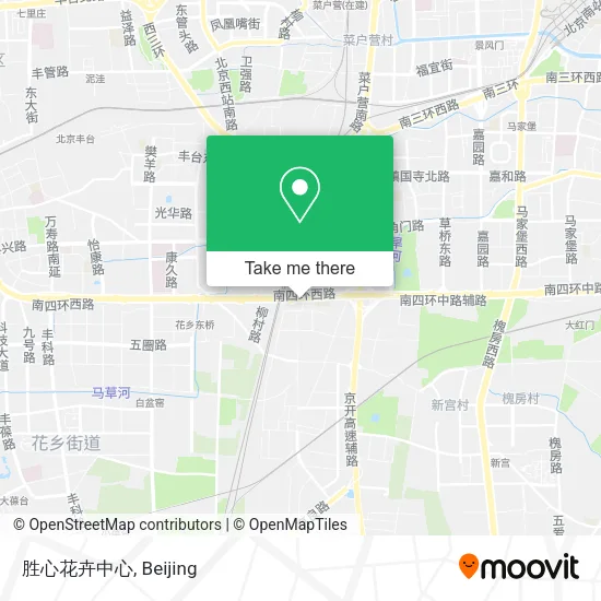 胜心花卉中心 map