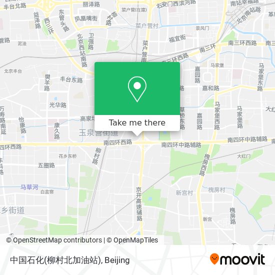 中国石化(柳村北加油站) map