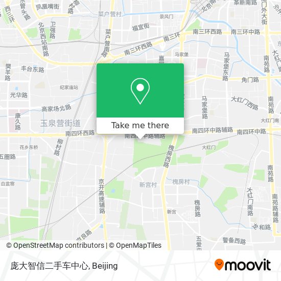 庞大智信二手车中心 map