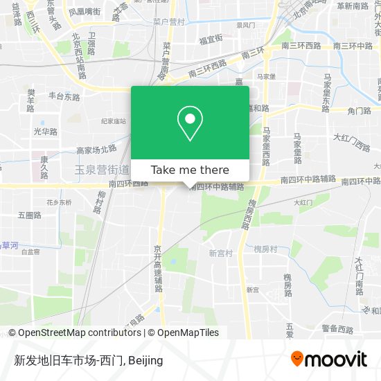 新发地旧车市场-西门 map