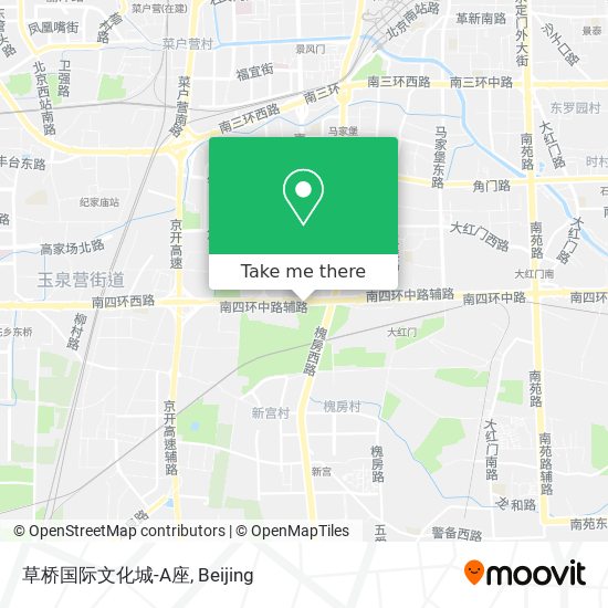 草桥国际文化城-A座 map