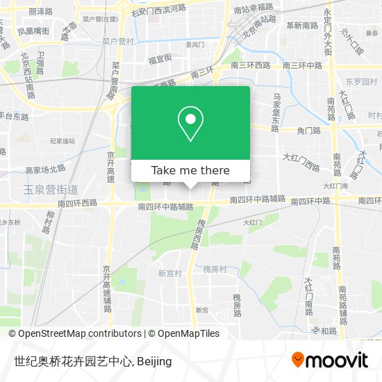 世纪奥桥花卉园艺中心 map