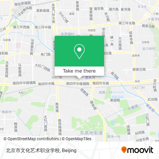 北京市文化艺术职业学校 map