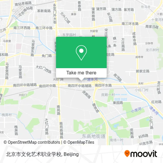 北京市文化艺术职业学校 map
