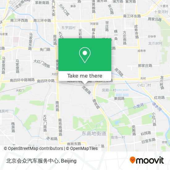 北京会众汽车服务中心 map