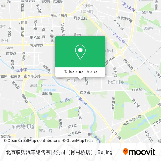 北京联购汽车销售有限公司（肖村桥店） map