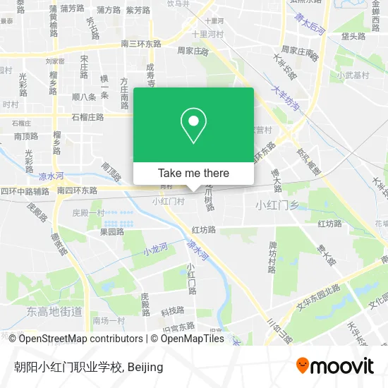朝阳小红门职业学校 map