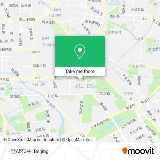 一期A区3栋 map