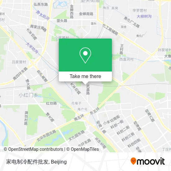 家电制冷配件批发 map