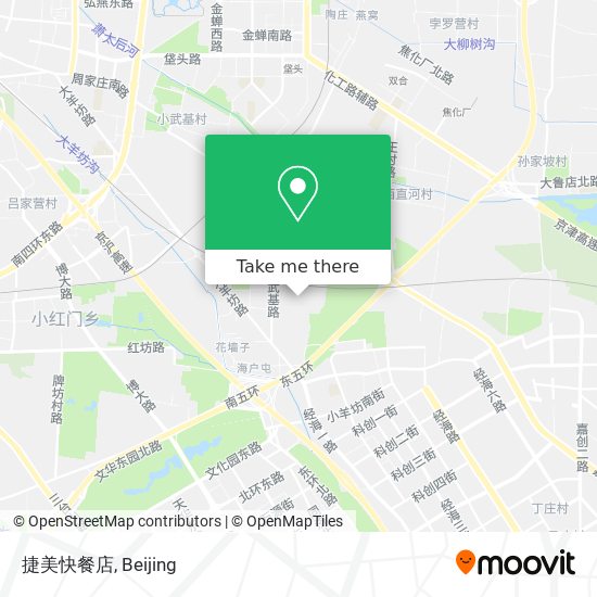 捷美快餐店 map