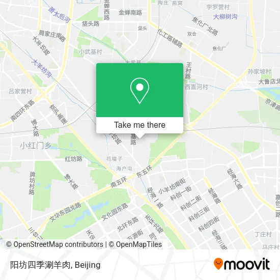 阳坊四季涮羊肉 map