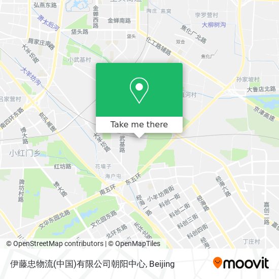 伊藤忠物流(中国)有限公司朝阳中心 map