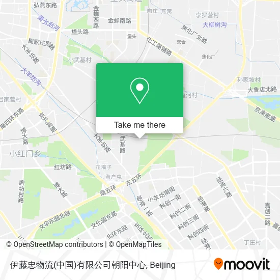 伊藤忠物流(中国)有限公司朝阳中心 map