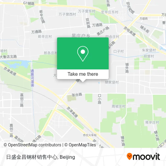日盛金昌钢材销售中心 map