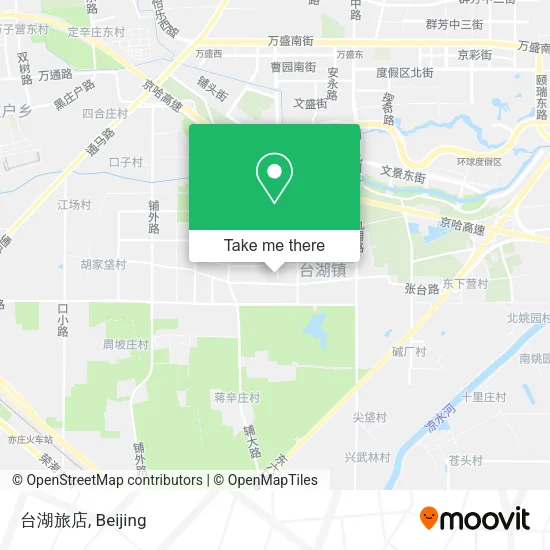 台湖旅店 map