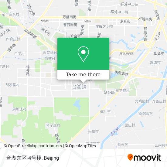 台湖东区-4号楼 map