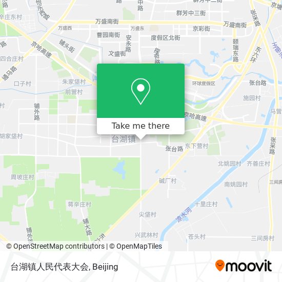 台湖镇人民代表大会 map