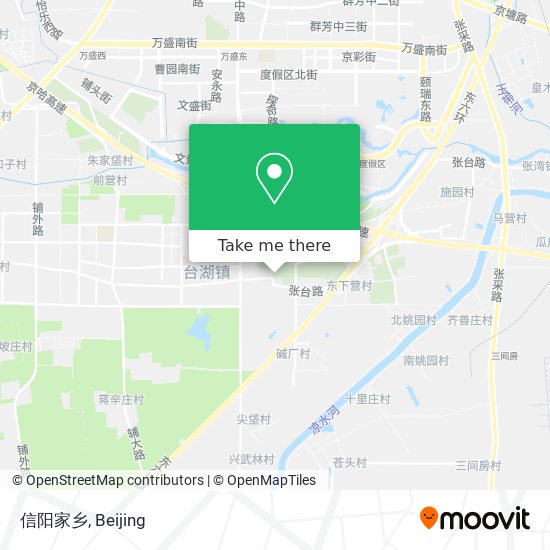 信阳家乡 map