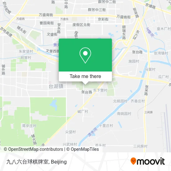 九八六台球棋牌室 map
