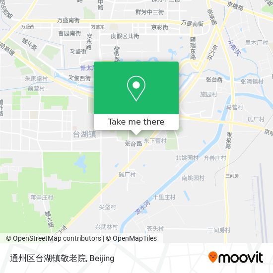 通州区台湖镇敬老院 map