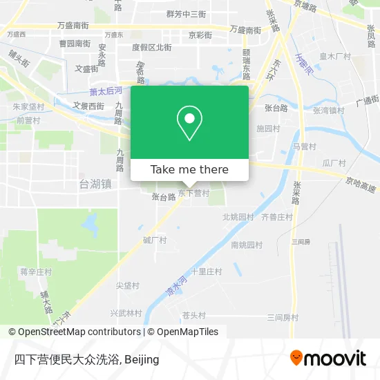 四下营便民大众洗浴 map