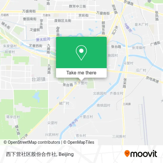 西下营社区股份合作社 map
