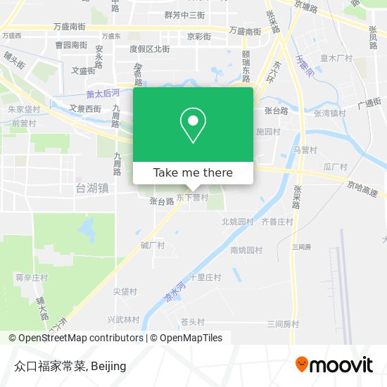 众口福家常菜 map