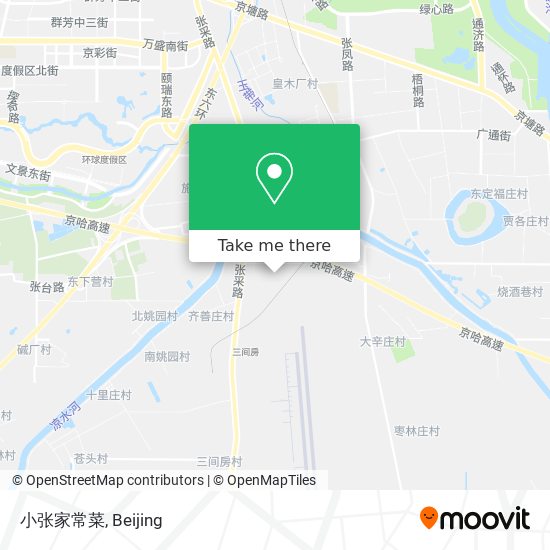 小张家常菜 map
