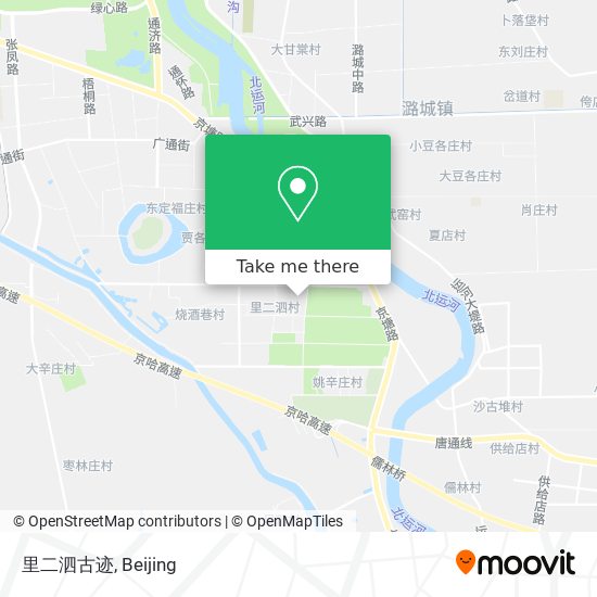 里二泗古迹 map