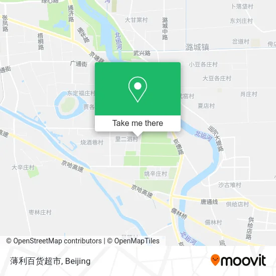 薄利百货超市 map