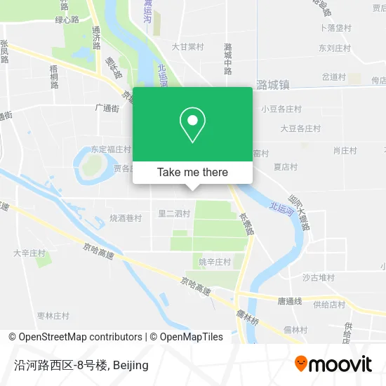 沿河路西区-8号楼 map