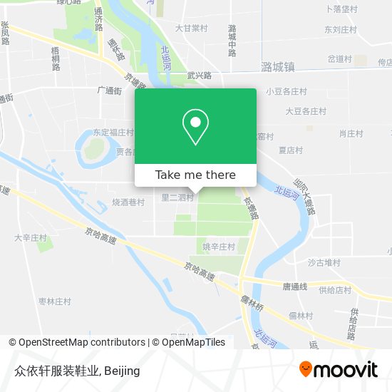 众依轩服装鞋业 map