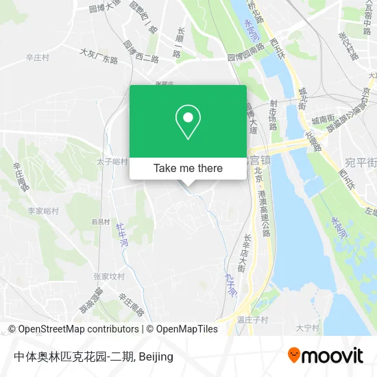 中体奥林匹克花园-二期 map