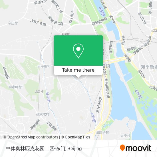 中体奥林匹克花园二区-东门 map